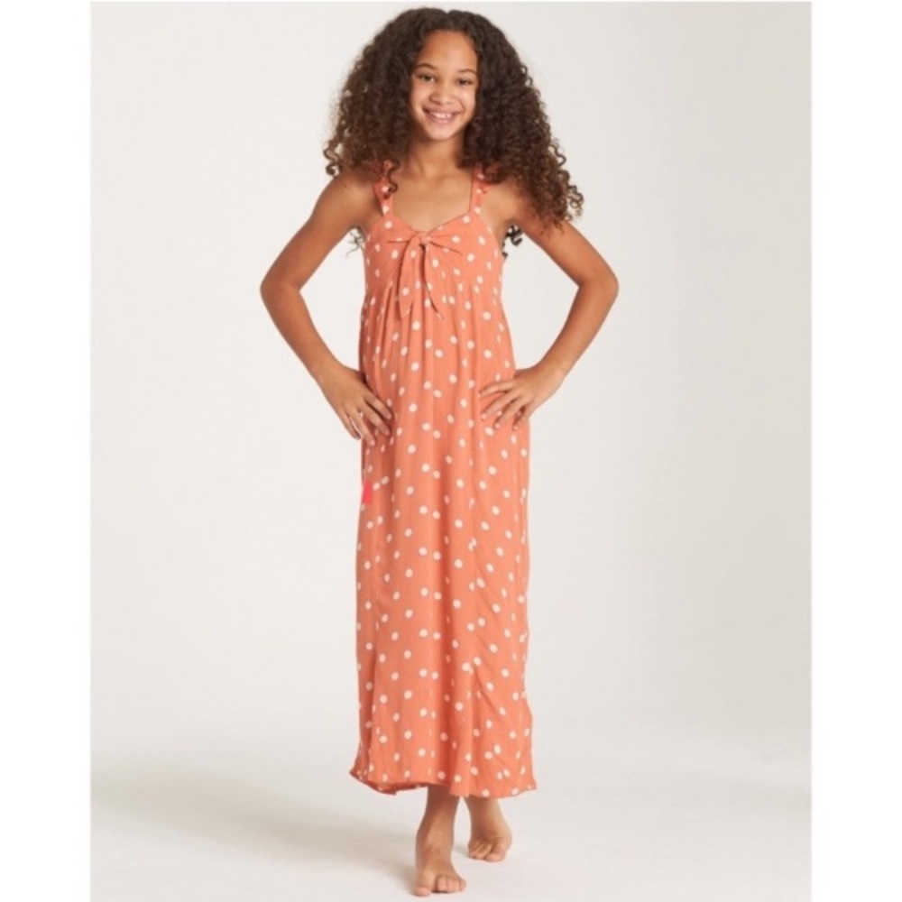 Billabong Girls’ Polka Dot Maxi Dress